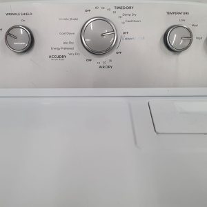 Used Whirlpool Set Washer WTW5000DW2 and Dryer YWED49STBW1 2