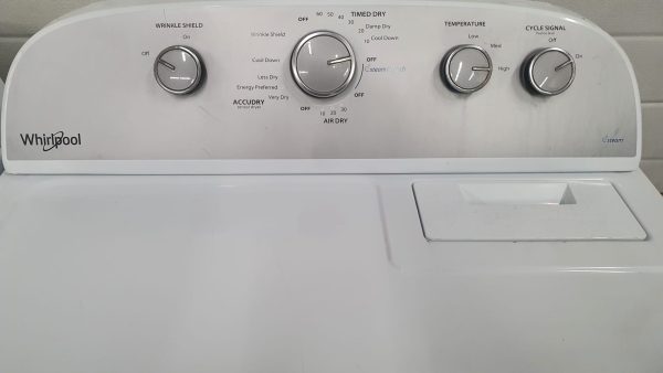 Used Whirlpool Set Washer WTW5000DW2 and Dryer YWED49STBW1