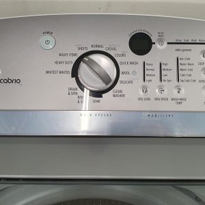 Used Whirlpool Set Washer WTW6600SW2 and Dryer YWED6400SW0 5