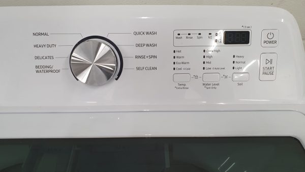 Open Box Floor Model Samsung Washing Machine WA44A3205AW