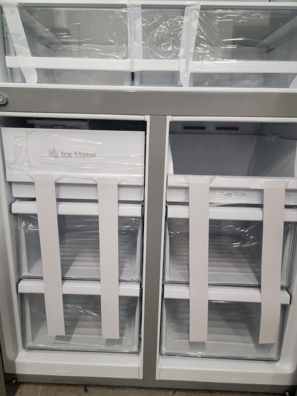 Open Box Hisense RQ22N6ASD Refrigerator Counter Depth