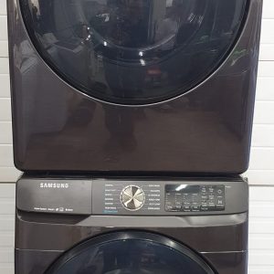 Open Box Samsung Set Washer WF50T8500AV and Dryer DVE45T6005V 3