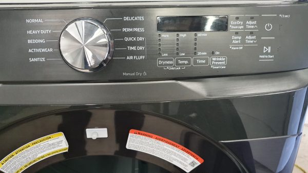 Used Less Than 1 Year Samsung Set Washer WF50T8500AV and Dryer DVE45T6005V