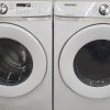 Open Box Samsung Set Washer WF456100AP/US and Gas Dryer DVG45T6100P/AC