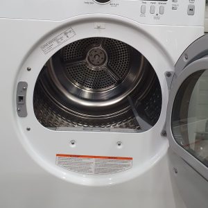 Used GE Electrical Dryer PCVH480EK0WW Apartment Size 1