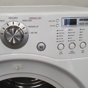 Used LG Set Washer WM2177HW and DRYER DLE3777W 4