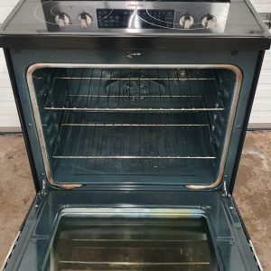 Used Less Than 1 Year Samsung Electrical Stove NE595R1ABSR 2