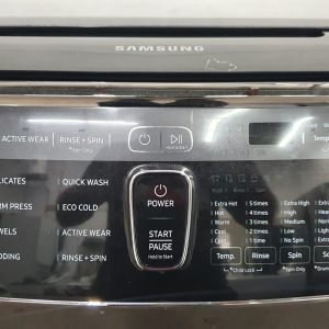 Used Less Than1 Year Flexwash One Machine Two Washers In One Samsung WV60M9900AV 3