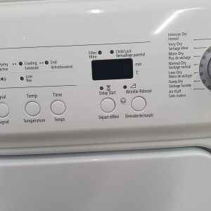 Used Samsung Electric Dryer DV665JW Apartment Size 2