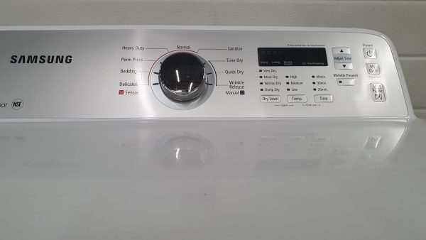 Used Samsung Set Washer WA45N7150AW and Dryer DV422EWHDWR