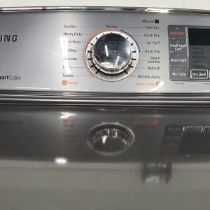 Used Samsung Set Washer WA50F9A8DSP and Dryer DV50F9A8EVP 2