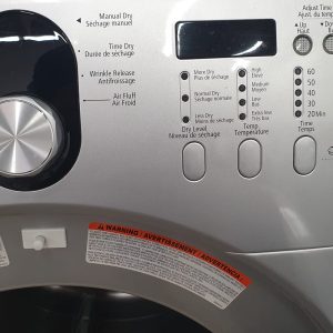 Used Samsung Set Washer WF218ANS and Dryer DV218AES 5