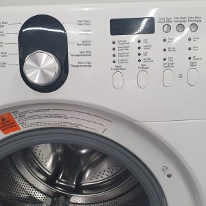Used Samsung Set Washer WF218ANW and Dryer DV218AEW 4