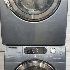Used Samsung Set Washer WF337AEG and Dryer DV337AEG 6