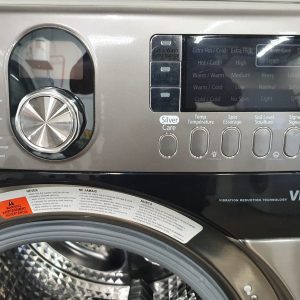Used Samsung Set Washer WF448AAP and Dryer DV448AEP 4