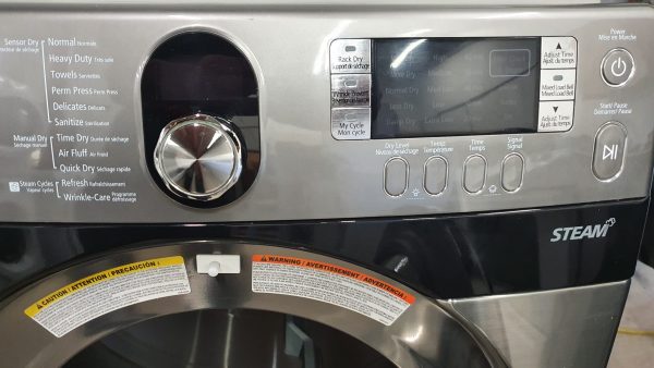 Used Samsung Set Washer WF448AAP and Dryer DV448AEP