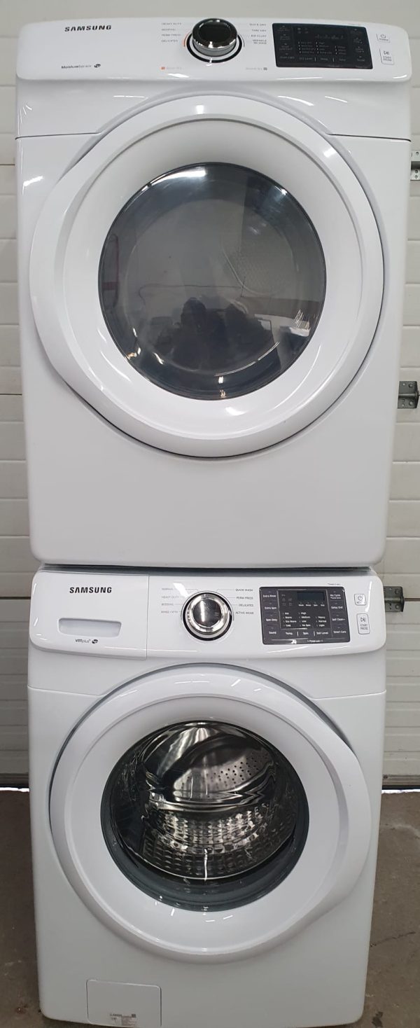 Used Set Samsung Washer WF42H5000AW and Dryer DV42H5000EW