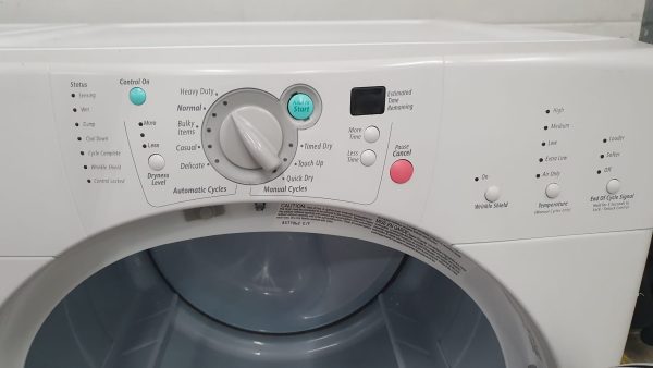 Used Whirlpool Duet Set Washing Machine GHW9150PW4 and Dryer YGEW9250PW