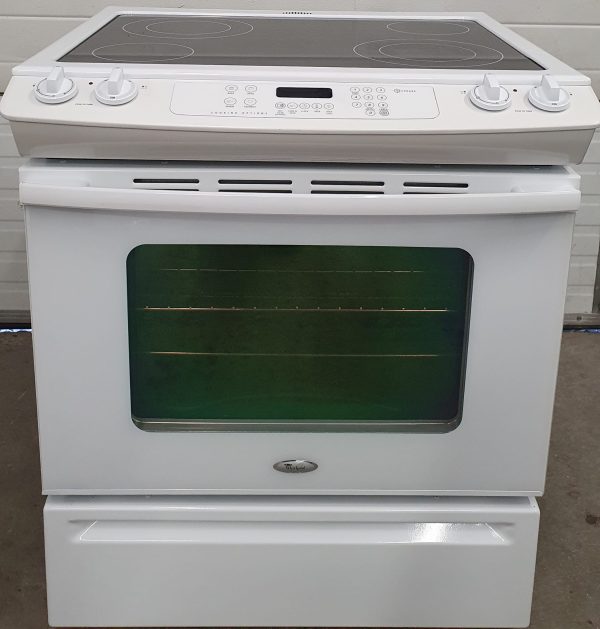 Used Whirlpool Electric Slide In Stove YGY397LXUQ0