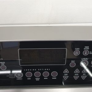 Used Whirlpool Electrical Stove GERC4110SS 1