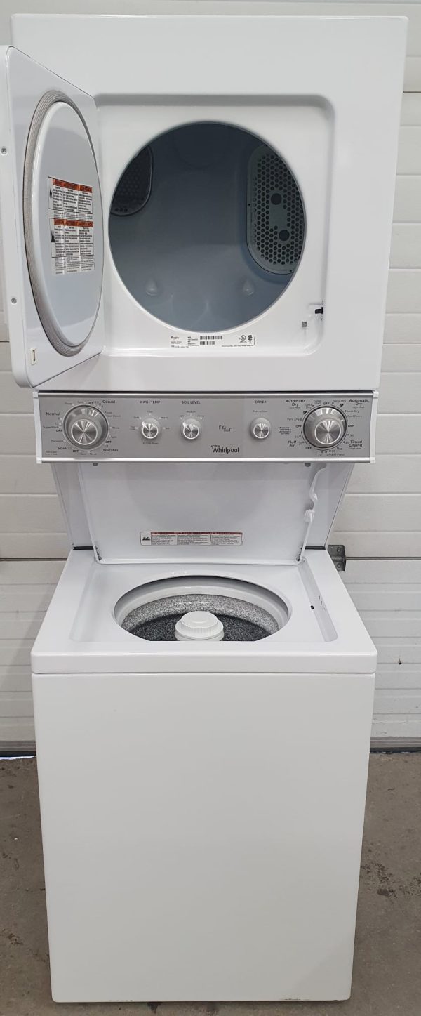 Used Whirlpool Laundry Center YWET4024EW0 Apartment Size