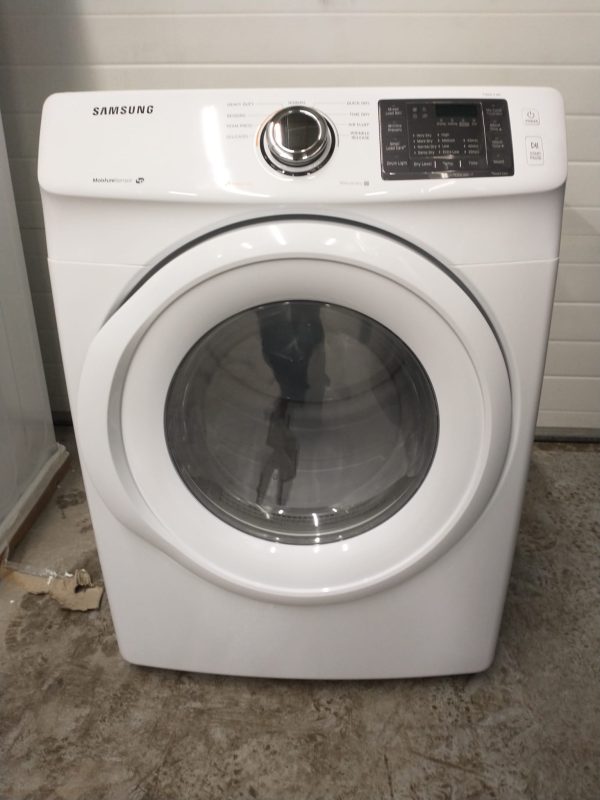 Set Samsung Washer WF45M5100AW/A5 (OPEN BOX) and Dryer DV43H5000EW/AC (USED)
