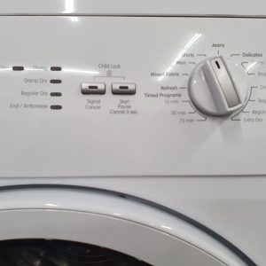 Used Blomberg Set Apartment Size Washer WM77120NBL01 and Dryer DV17542 1