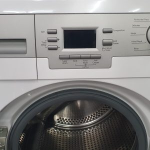 Used Blomberg Set Apartment Size Washer WM87120NBL01 and Dryer DV17542 1