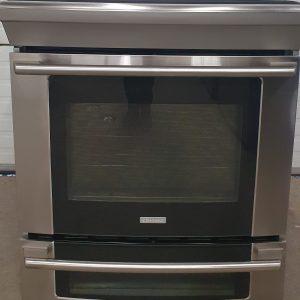 Used Electrolux Built In Stove EW30ES6CGS With Two Ovens 4