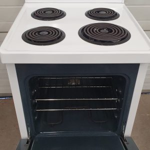 Used Frigidaire Electrical Stove CFEF2405LWC Apartment Size 2