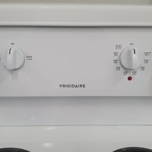 Used Frigidaire Electrical Stove CFEF2405LWC Apartment Size 3