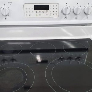 Used Frigidaire Electrical Stove CGEF3055MWC 1