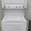 Used GE Space maker Portable Washer GSLP1100A0WW and ELECTRICAL DRYER PSKS333EB0WW 120V APPARTMENT SIZE