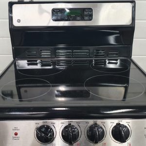 Used GE Electrical Stove JCAP760SM2SS Apartment Size 5