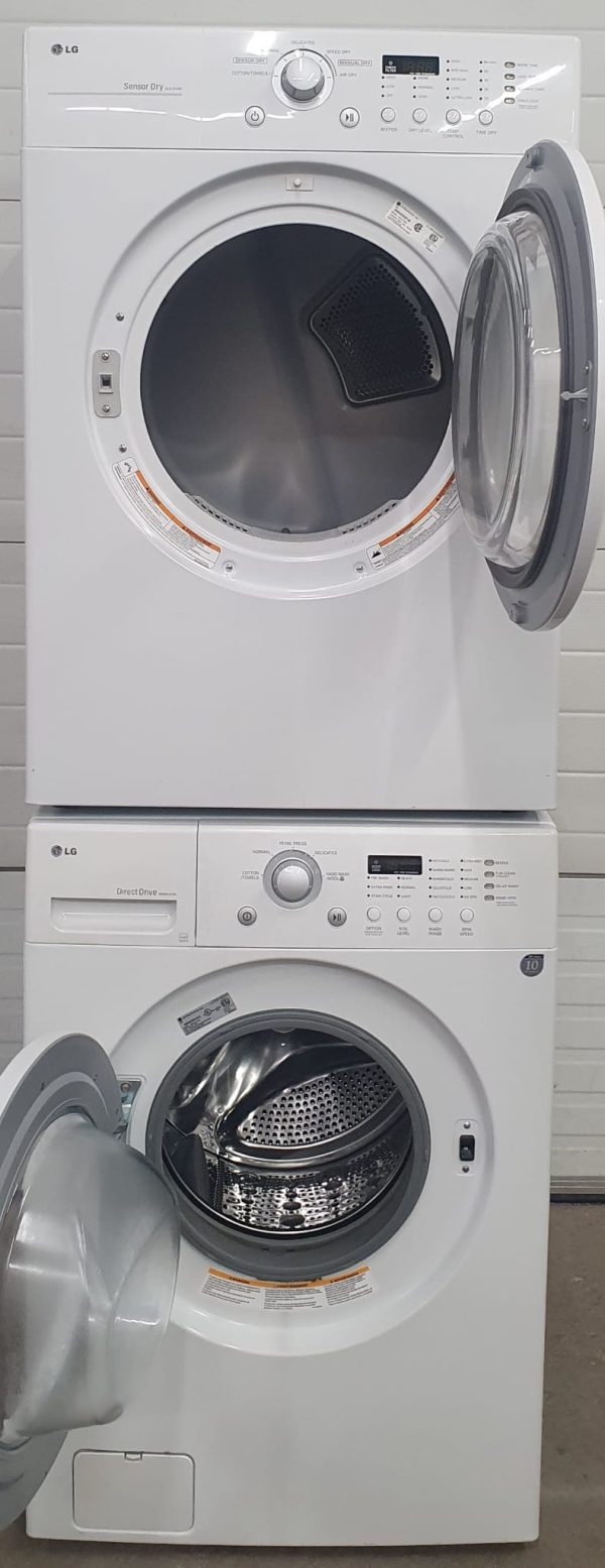Used LG Set Washer WM2010 and Dryer DLE1310W