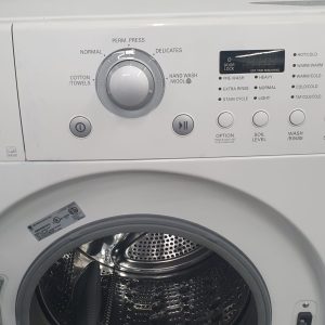 Used LG Set Washer WM2010 and Dryer DLE1310W 5
