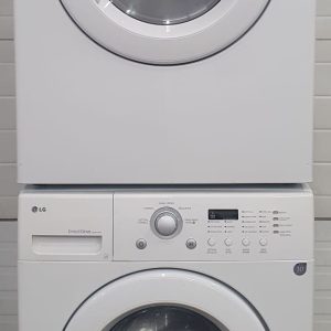 Used LG Set Washer WM2010 and Dryer DLE1310W 6