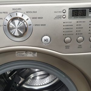 Used LG Set Washer WM2377CS and Dryer DLE6977S 2