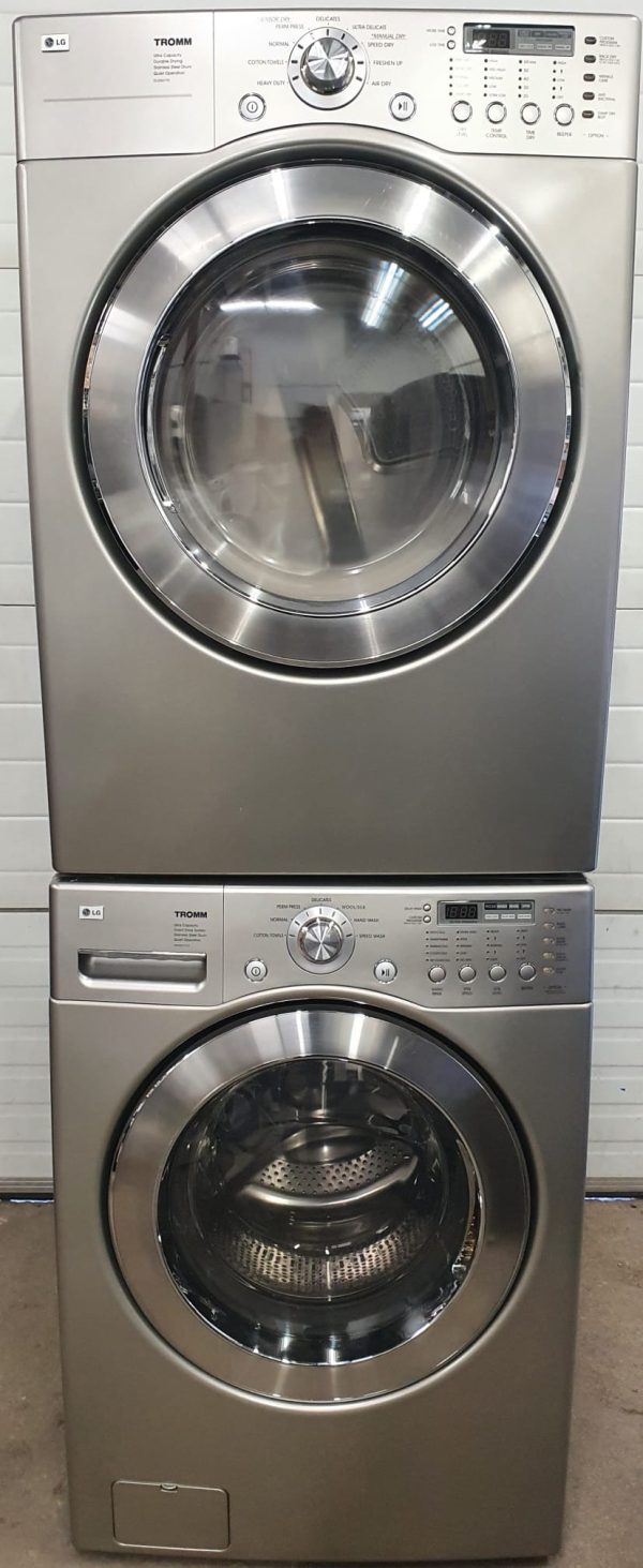 Used LG Set Washer WM2377CS and Dryer DLE6977S
