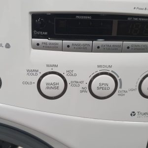 Used LG Set Washing Machine WM2501HWA and Dryer DLE6977W 2