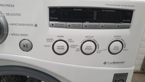 Used LG Set Washing Machine WM2501HWA and Dryer DLE6977W