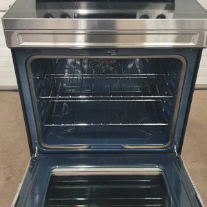 Used Less Than 1 Year Samsung Electrical Stove NE63A6711SS 3
