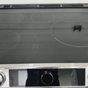 Used Less Than 1 Year Samsung Induction Slide In Stove NE63T8951SS 5