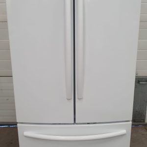 Used Less Than 1 Year Samsung Refrigerator RF220NCTAWW 2