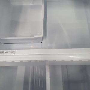 Used Less Than 1 Year Samsung Refrigerator RF220NCTAWW 4