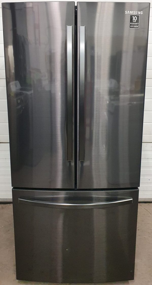 Used Less Than 1 Year Samsung Refrigerator RF220NFTASG