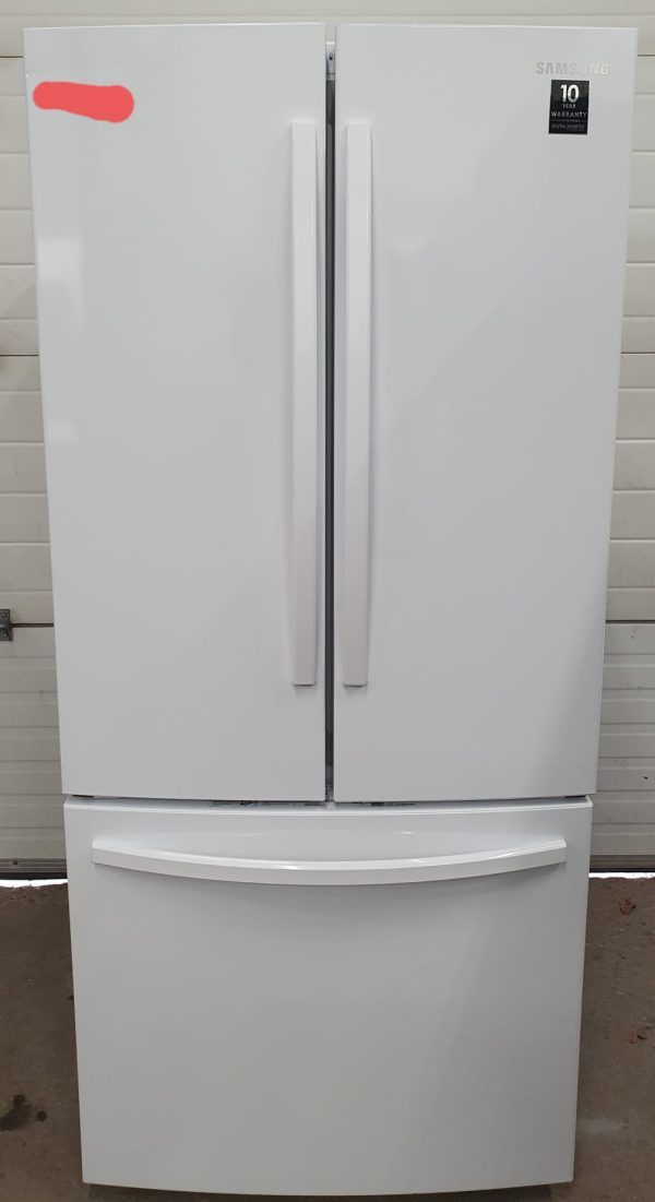 Used Less Than 1 Year Samsung Refrigerator RF220NFTAWW