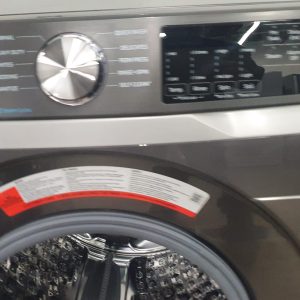 Used Less Than 1 Year Samsung Set Washer WF45R6100AP and Dryer DVE45T6100PAC 6
