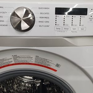 Used Less Than 1 Year Samsung Set Washer WF45T6000AW and Dryer DVE45T6005W 2