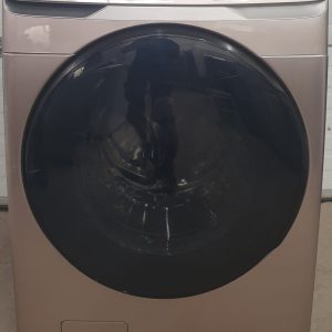 Used Less Than 1 Year Washing Machine Samsung WF45R6100AC 2 1